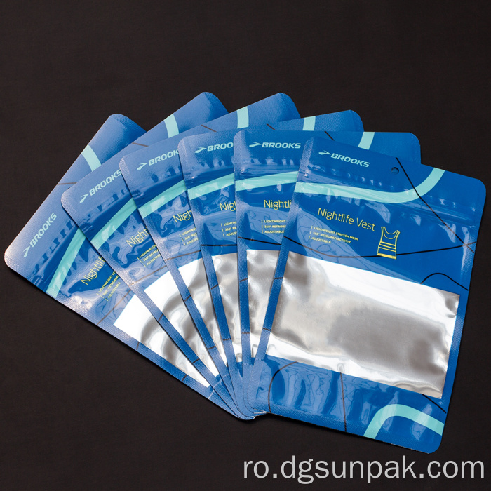 Personalizați punga de plastic imprimată pentru ambalare